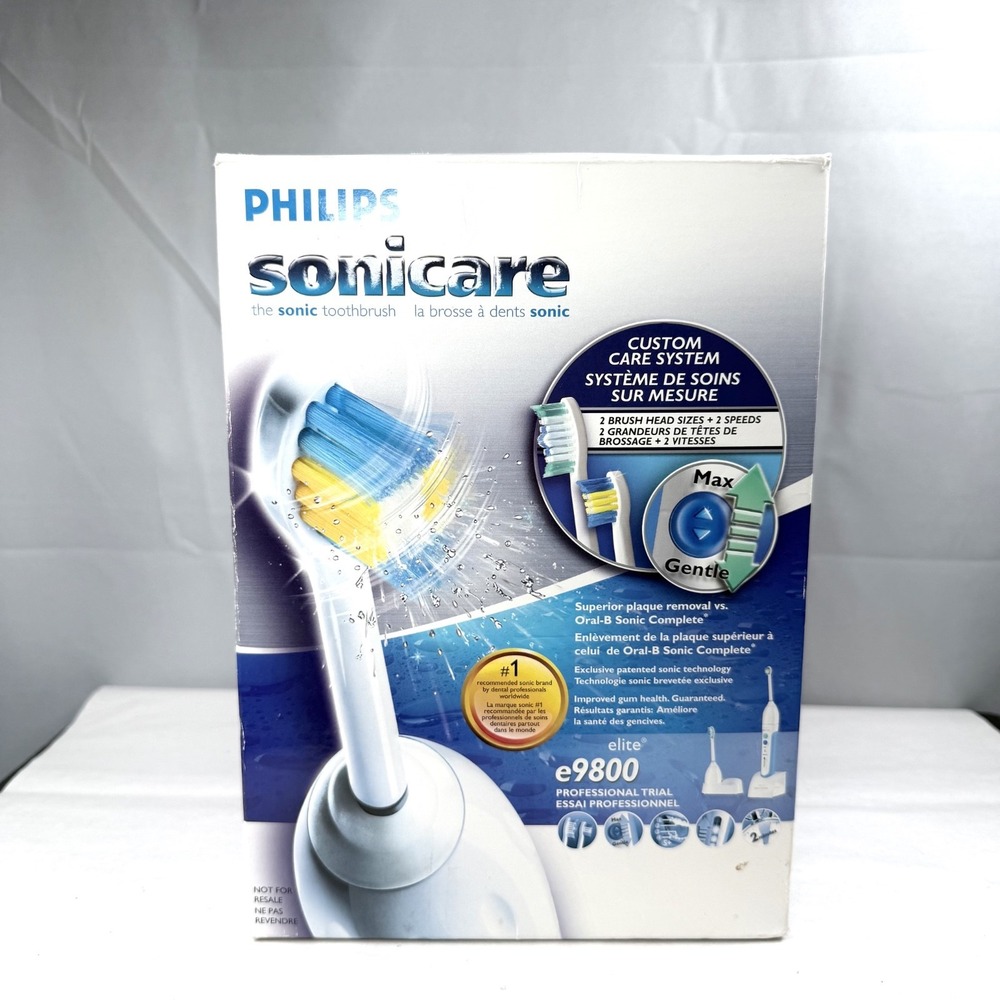 PHILIPS SONICARE Elite e9800 Professional Electric Toothbrush / NEW